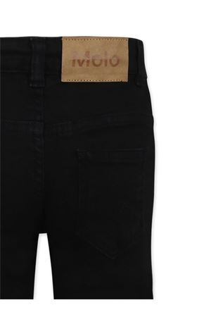 black cotton jeans MOLO KIDS | 2NOSI1030099